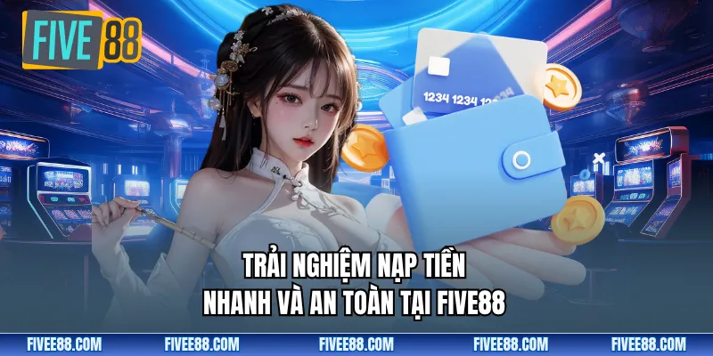  Trải nghiệm nạp tiền nhanh và an toàn tại Five88
